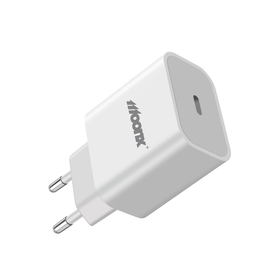 MOONX ładowarka sieciowa MC03 PD 20W 1xUSB-C Biały