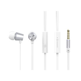 SWISSTEN Dynamic YS500 Słuchawki Przewodowe Jack 3,5 mm białe