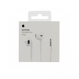 Oryginalne słuchawki przewodowe Apple EarPods Jack 3,5mm MNHF2ZM/A białe (blister)