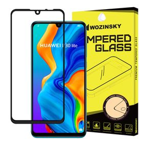 Szkło hartowane Full Glue Huawei P30 Lite / Nova 4E czarne