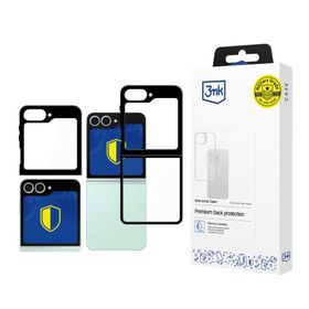 Nakładka Etui 3mk Satin Armor Case+ (czarna ramka) - Samsung Galaxy Z Flip 6