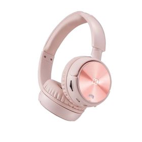 SWISSTEN Słuchawki bezprzewodowe Bluetooth Trix Różowe