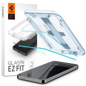 SZKŁO HARTOWANE SPIGEN GLAS.TR ”EZ FIT” 2-PACK GALAXY S24 / S25 CLEAR