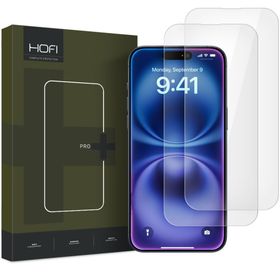 SZKŁO HARTOWANE HOFI GLASS PRO+ 2-PACK IPHONE 15 / 16 CLEAR