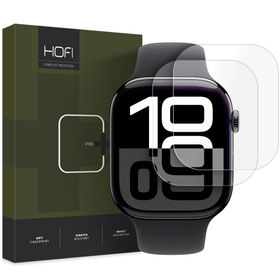 FOLIA HYDROŻELOWA HOFI HYDROFLEX PRO+ 2-PACK APPLE WATCH 10 / 11 (46 MM) CLEAR