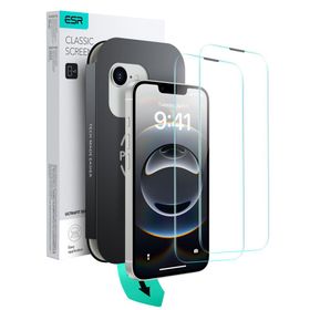 SZKŁO HARTOWANE ESR ULTRAFIT TEMPERED GLASS 2-PACK IPHONE 13 / 13 PRO / 14 / 16E / 17E CLEAR