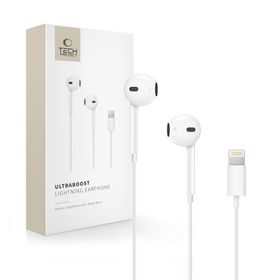 TECH-PROTECT ULTRABOOST LIGHTNING EARPHONE CORE WHITE