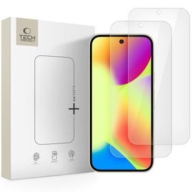 SZKŁO HARTOWANE TECH-PROTECT GLASS FIT+ 2-PACK GOOGLE PIXEL 9 / 9 PRO / 10 / 10 PRO / 11 / 11 PRO CLEAR