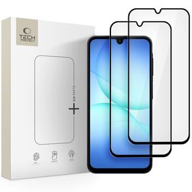 SZKŁO HARTOWANE TECH-PROTECT GLASS FIT+ 2-PACK GALAXY A16 4G / 5G / A26 5G / A17 4G / 5G BLACK