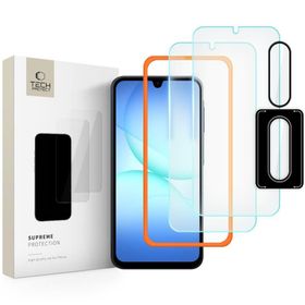 SZKŁO HARTOWANE TECH-PROTECT SUPREME EASY SET+ 3-PACK GALAXY A17 4G / 5G CLEAR