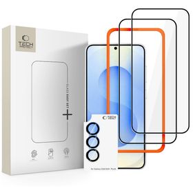 SZKŁO HARTOWANE TECH-PROTECT EASY SET+ 3-PACK GALAXY S26 BLACK