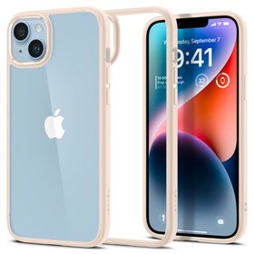 SPIGEN ULTRA HYBRID IPHONE 14 PLUS / 15 PLUS SAND BEIGE