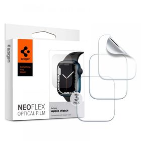 FOLIA OCHRONNA SPIGEN NEO FLEX 3-PACK APPLE WATCH 6 / 7 / 8 / 9 / SE 1 / 2 / 3 (44 / 45 MM) CLEAR