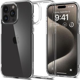 SPIGEN ULTRA HYBRID IPHONE 15 PRO MAX CRYSTAL CLEAR