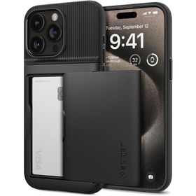 SPIGEN SLIM ARMOR CS IPHONE 15 PRO MAX BLACK
