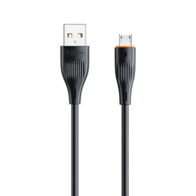 KABEL T-PHOX X-LITE MICRO USB BLACK 1M 3A