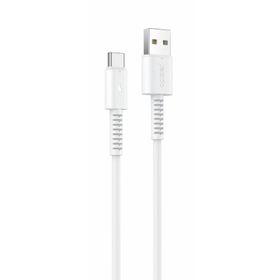 Yesido Kabel CA120 18W USB-Type-C 1m PVC 2A, WHITE / BIAŁY