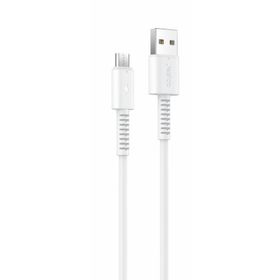 Yesido Kabel CA120 18W USB-Micro 1m PVC 2A, WHITE / BIAŁY