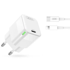 XO ładowarka sieciowa CE06 PD 30W BIAŁA + KABEL USB-C/Lightning