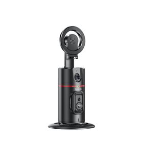 Yesido SF20 magnetyczny Gimbal Face Tracking AI 360° 1200mAh, BLACK / CZARNY