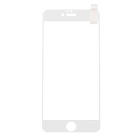 3D Tempered glass for iPhone 6, 6s Plus white