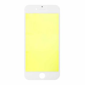 OEM Display Glass + Frame for iPhone 7 white