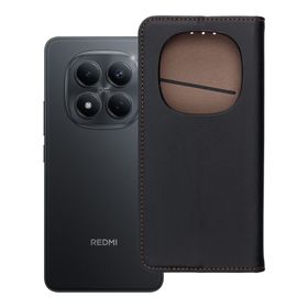Etui z klapką na Xiaomi Redmi NOTE 15 PRO 5G Smart Pro Book skórzane czarne