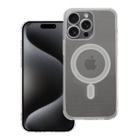 Etui na iPhone 15 PRO MAX Clear Mag Cover (Str / Camera Protection) zgodne z MagSafe transparentne