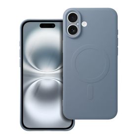 Etui na Samsung A56 Silicone Mag Cover zgodne z MagSafe (camera protection) jasnoniebieskie
