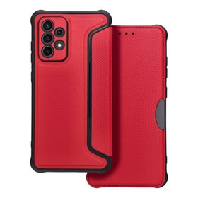 Etui z klapką na Samsung A52 5G / A52 LTE ( 4G ) / A52s 5G Razor Book czerwone