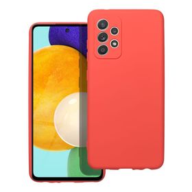 Etui na Samsung A52 5G / A52 LTE ( 4G ) / A52S Silicone brzoskwiniowe