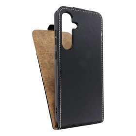 Etui z klapką pionowe na Samsung S24 FE Slim Flexi Fresh czarne