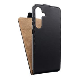 Etui z klapką pionowe na Samsung S25 FE Slim Flexi Fresh czarne