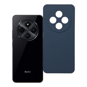 Etui na Xiaomi Redmi 14C Silicone niebieskie