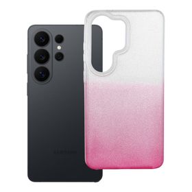 Etui na Samsung S26 ULTRA Shining transparentne różowe