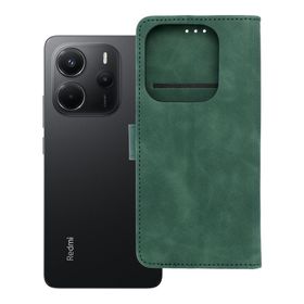 Etui z klapką na Xiaomi Redmi NOTE 14 5G Tender Book zielone