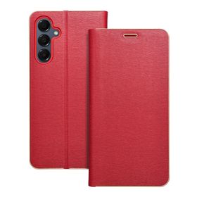 Etui z klapką na Samsung A16 5G Luna Book Gold czerwone
