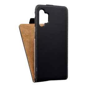 Etui z klapką pionowe na Samsung A32 5G Slim Flexi Fresh czarne