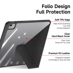 DUX DUCIS etui MAGI z miejscem na rysik do iPad Air 13 (2024) czarne