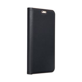 Etui z klapką na Samsung A35 5G Luna Book Gold czarne
