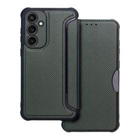 Etui z klapką na Samsung S23 FE Razor Book ciemnozielone