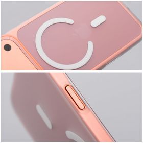 Etui na Xiaomi 17 ULTRA Go Orange zgodne z MagSafe transparentne