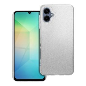 Etui na Samsung A06 4G Shining srebrne