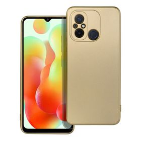 Etui na Xiaomi Redmi 12C Metallic złote