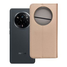 Etui z klapką na Realme 14 PRO Smart Case Book złote