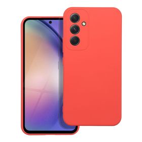 Etui na Samsung A54 5G Silicone brzoskwiniowe