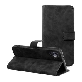 Etui z klapką na Samsung A05 Tender Book czarne
