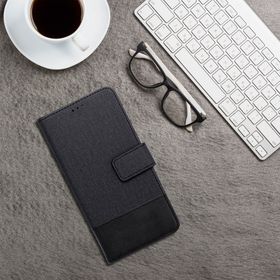 Etui z klapką na Samsung A20e Gomma Book czarne