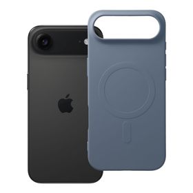 Etui na iPhone 17 AIR Silicone Mag Cover zgodne z MagSafe (big hole) jasnoniebieskie