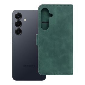 Etui z klapką na Samsung S25 Tender Book zielone